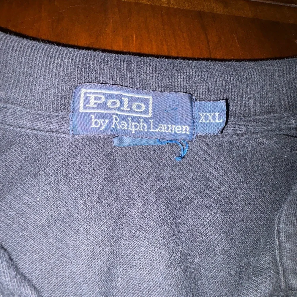 Polo‎ Ralph Lauren Polo Shirt Black Red Pony XXL Classic Preppy